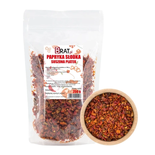 Papryka słodka płatek 250g