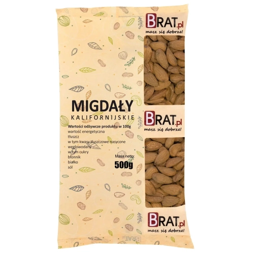 Migdały kalifornijskie 500g