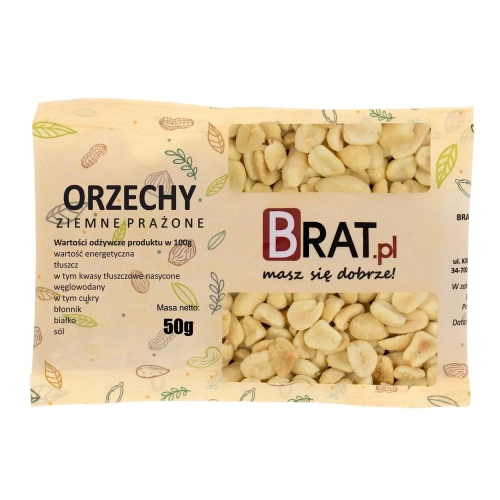 Orzechy ziemne prażone niesolone 50g