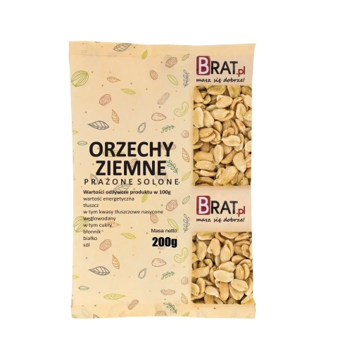 Orzechy ziemne prażone solone 200g