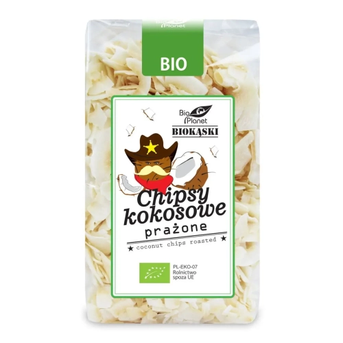 Chipsy kokosowe prażone BIO 150g