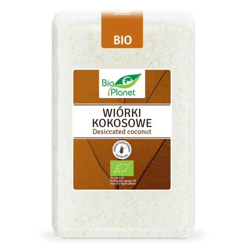 Wiórki kokosowe bezglutenowe BIO 1kg