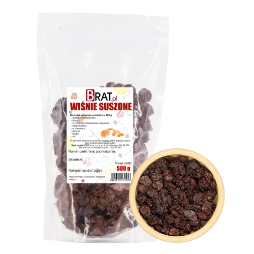 Wiśnia suszona 500g