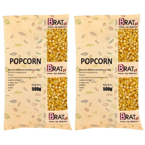 Popcorn 1kg (2x500g)