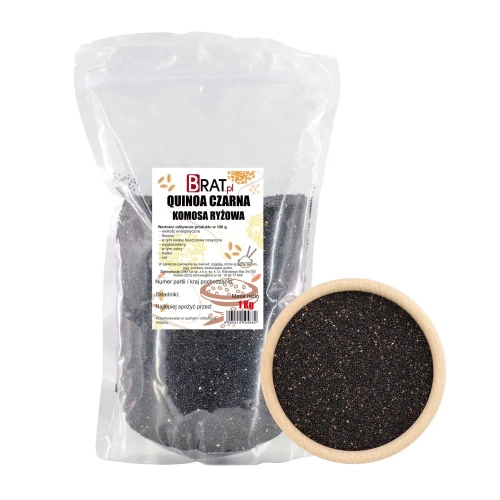 Quinoa czarna - komosa ryżowa 1kg