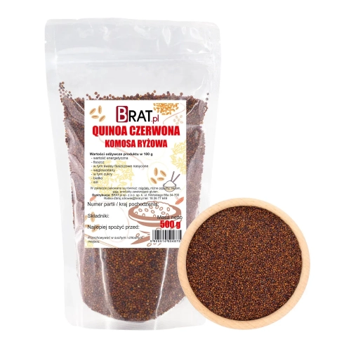 Quinoa czerwona - komosa ryżowa 500g