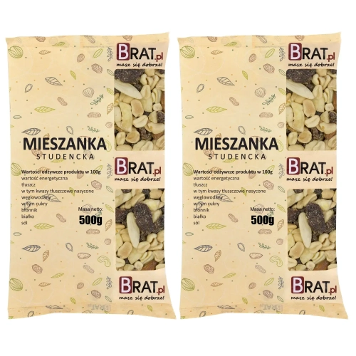 Mieszanka studencka 1kg (2x500g)