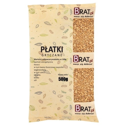 Płatki gryczane 500g