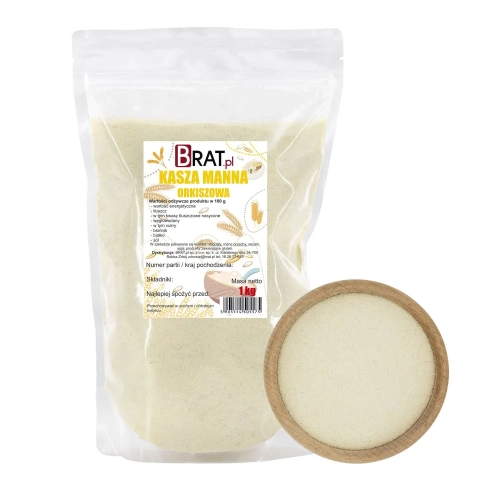 Kasza manna orkiszowa 1kg