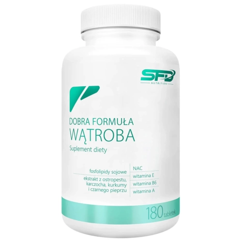DOBRA FORMUŁA WĄTROBA 180tab - SFD