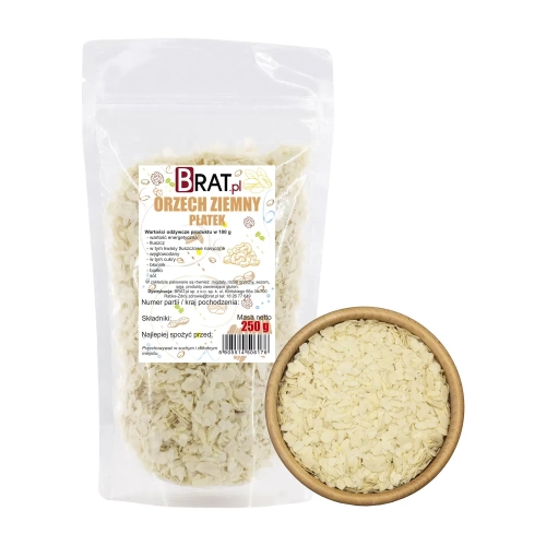Orzech ziemny płatek 250g