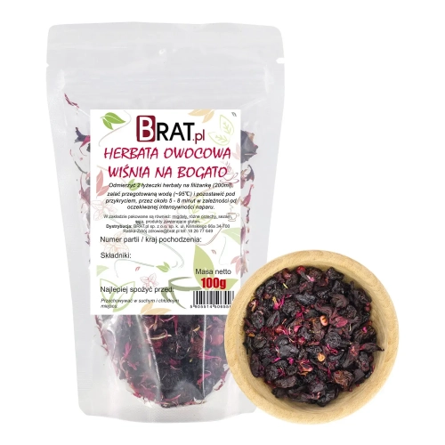 Herbata owocowa - Wiśnia Na Bogato 100g