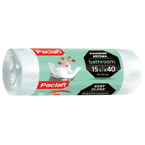 Worki na śmieci zapachowe (łazienkowe) 15L 40szt