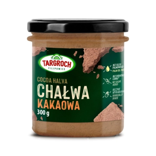 Chałwa kakaowa bez cukru 300g