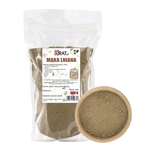 Mąka lniana 500g