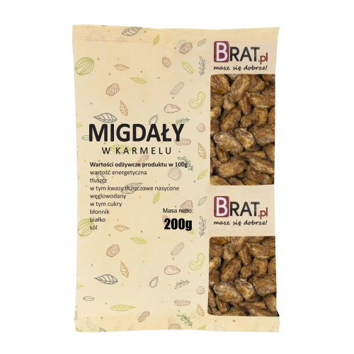 Migdały w karmelu 200g