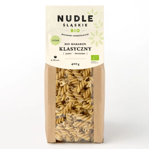 Makaron klasyczny świdry BIO 400g