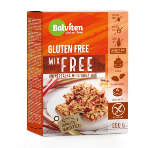 MIX FREE Uniwersalna mieszanka mąk bezglutenowa 500g