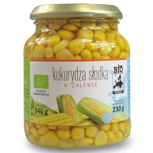 Kukurydza słodka w zalewie BIO 340g (230g)