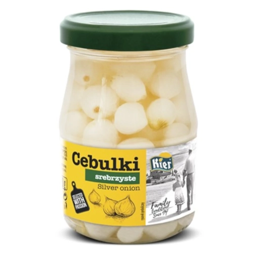 Cebulki marynowane srebrzyste 330g/190g