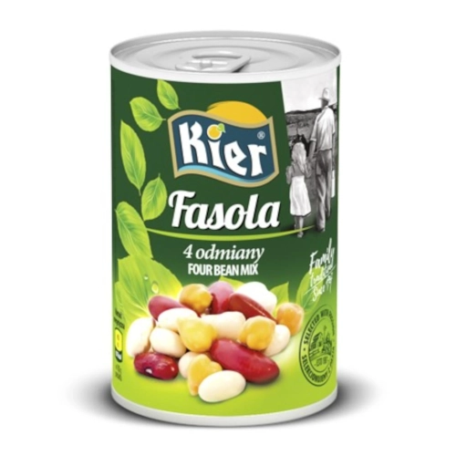 Fasolka 4 odmiany 400g/240g