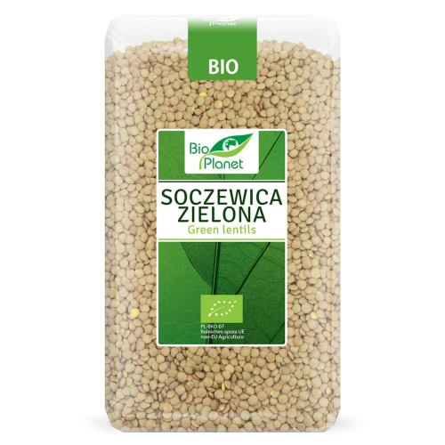 Soczewica zielona 1kg  BIO