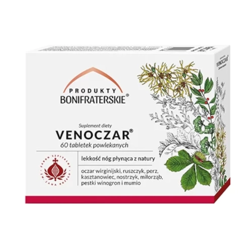 Venoczar suplement diety 60 tabl. powlekanych
