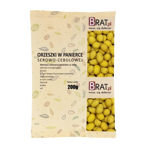 Orzeszki w panierce serowo-cebulowej 200g