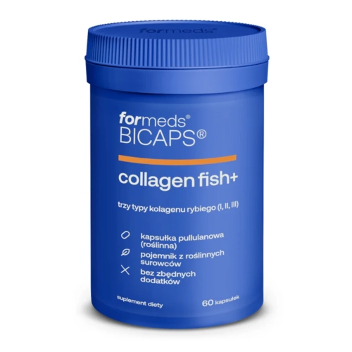 BICAPS Collagen fish+ 60kap