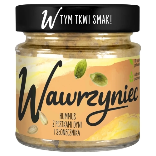 Hummus z pestkami dyni i słonecznika 180g