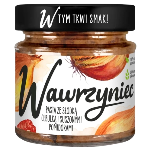 Pasta z cebulką i suszonymi pomidorami 180g