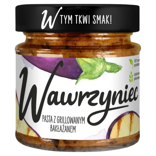 Pasta z grillowanym bakłażanem 180g