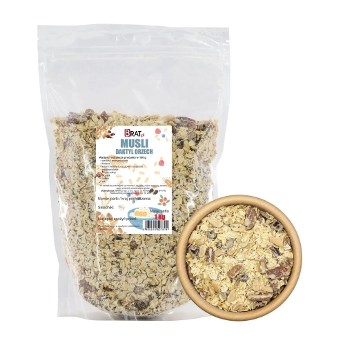 Musli orzech-daktyl 1kg
