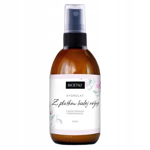 BIOETIQ HYDROLAT z płatków białej róży 100ml