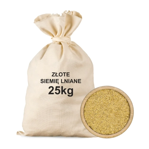 Złote siemię lniane 25kg