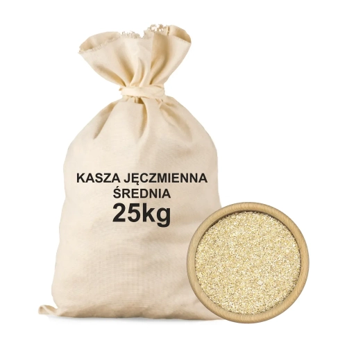 Kasza jęczmienna średnia 25kg