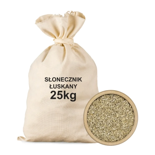 Słonecznik łuskany 25kg