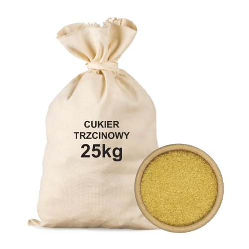 Cukier trzcinowy 25kg