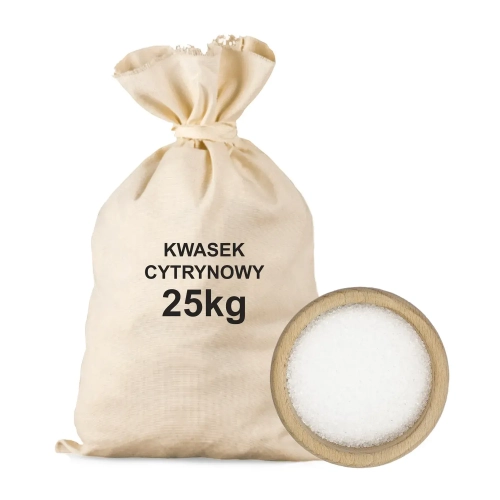 Kwasek cytrynowy 25kg