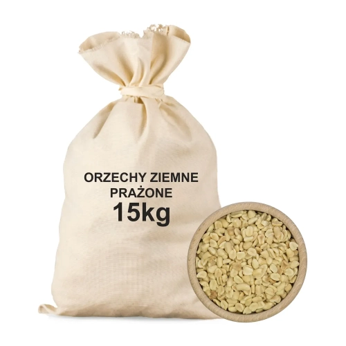 Orzechy ziemne prażone niesolone 15kg