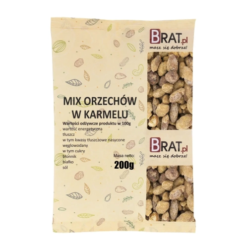MIX orzechów w karmelu 200g