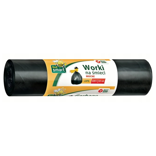 Worki na śmieci LDPE 120L 10szt