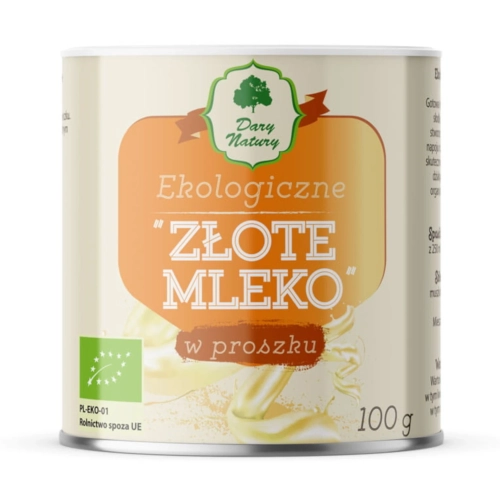 Złote mleko w proszku EKO 100g