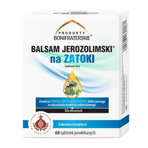 Balsam Jerozolimski na zatoki 60tab