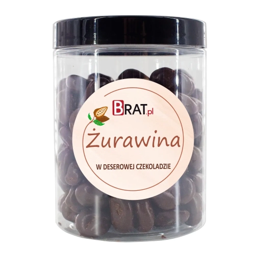 Żurawina w deserowej czekoladzie 200g