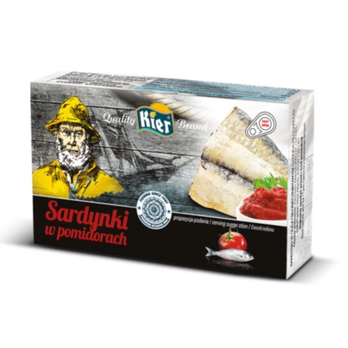 Sardynki w pomidorach 120g