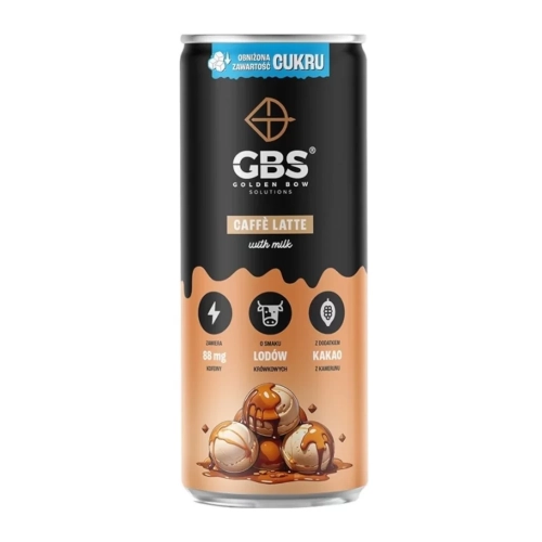 GBS Caffé Latte - LODY KRÓWKOWE 250ml