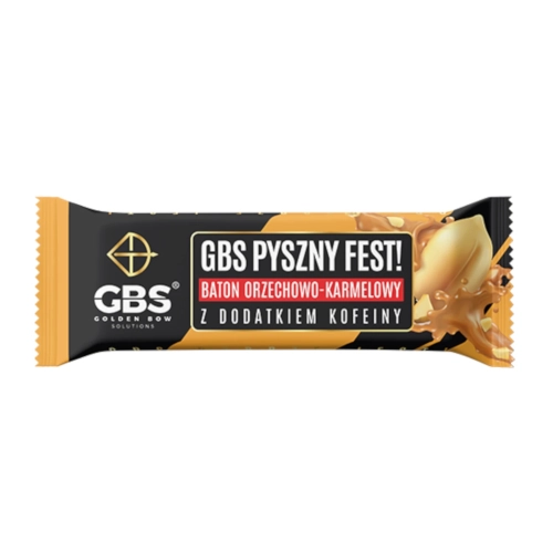 GBS Baton KARMELOWO-ORZECHOWY 40g