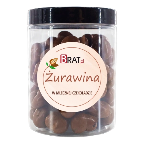 Żurawina w mlecznej czekoladzie 200g