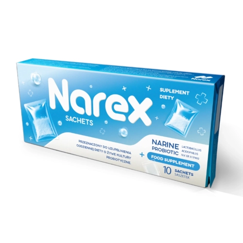 Narex Sachets Probiotyk Narine 200 mg 10 saszetek